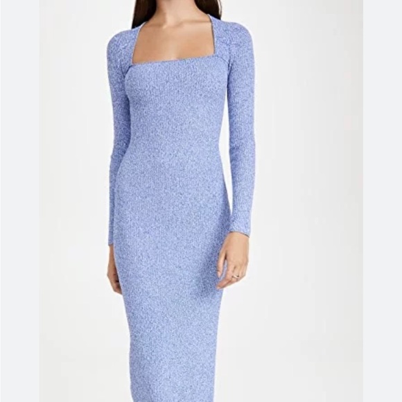 Ganni melange knit dress - Picture 2 of 5